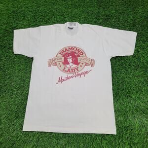 Vintage 1991 Screen-Stars Shirt Womens L 20x27 Maiden Voyage